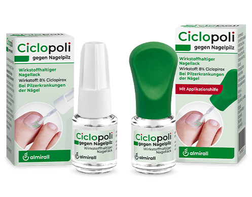 Ciclopoli Aplikator - starker Auftritt gegen Nagelpilz